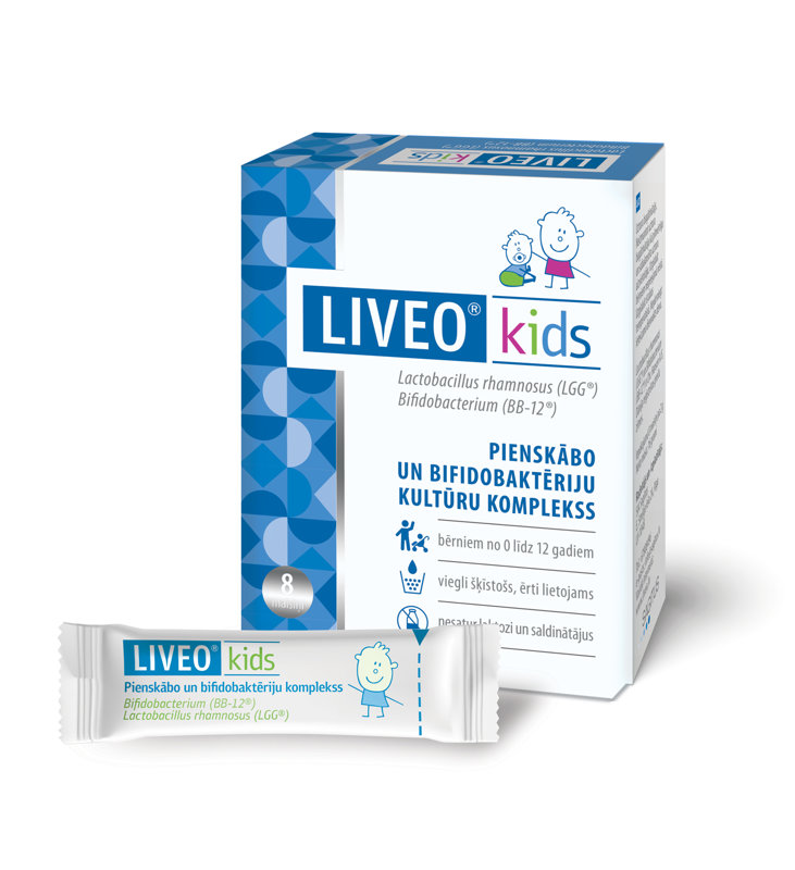 LIVEO Kids порошкообразный пробиотики